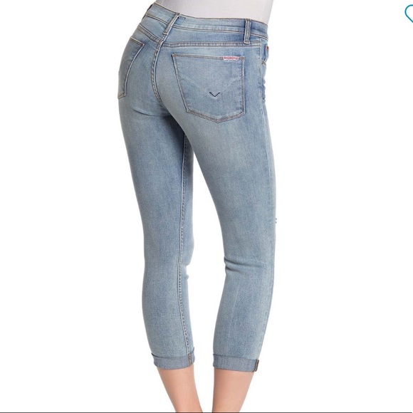 NEW • Hudson • Harkin Super Skinny Crop Jeans - Picture 3 of 8